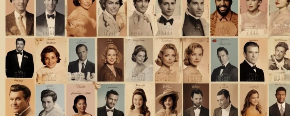 Famous Birthdays collage of celebrities born today