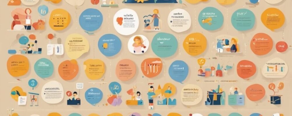 Carousel of educational social media post ideas for Instagram and LinkedIn