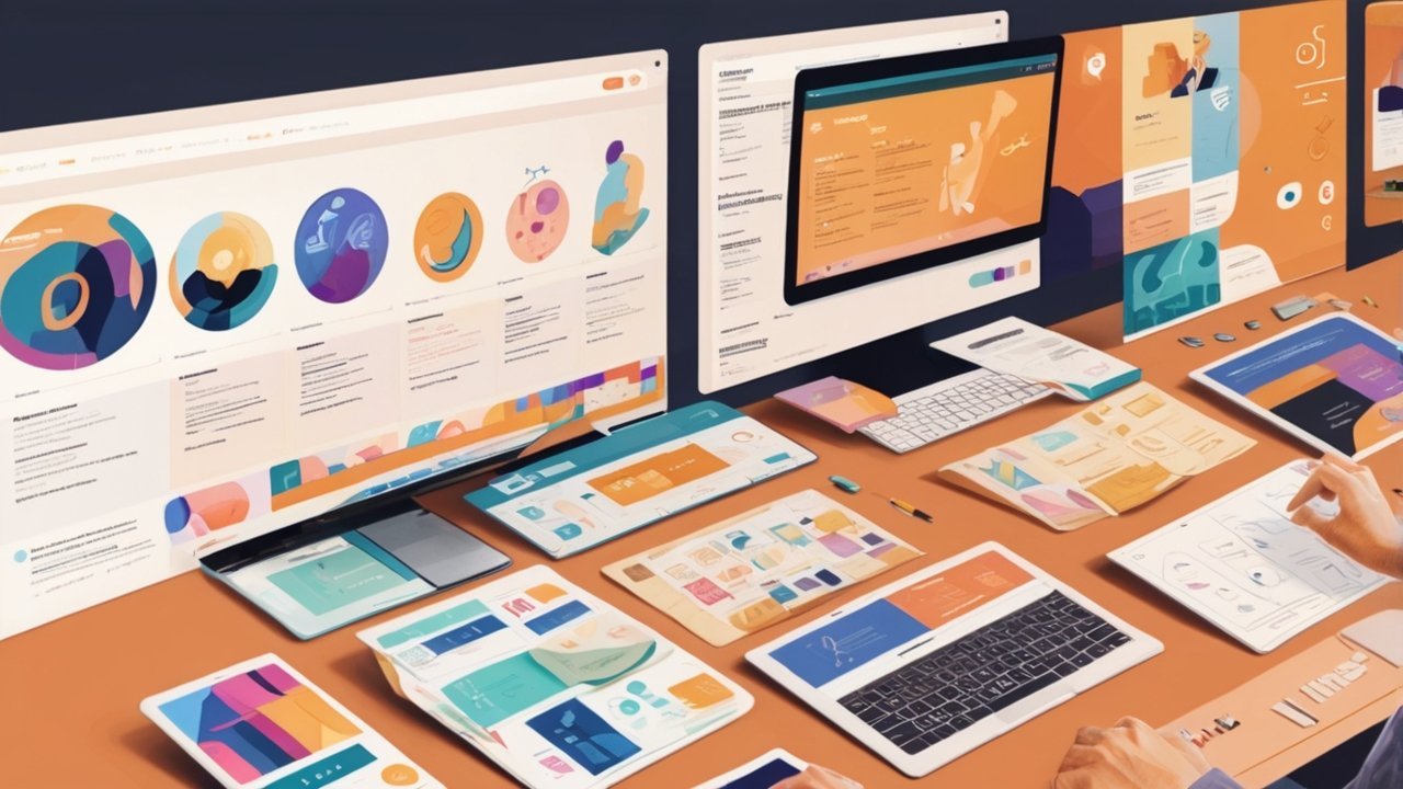 designer portfolio review process for choosing logo and brand identity design services
