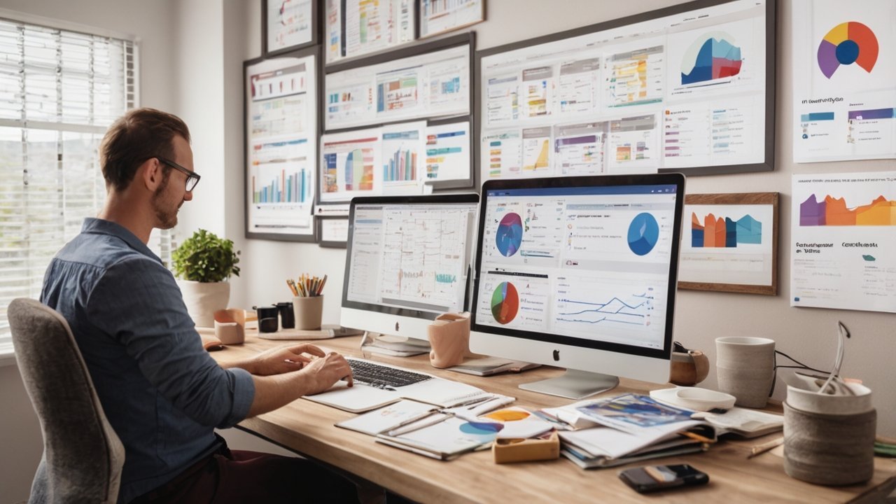 Fiverr social media manager helping a small business grow online